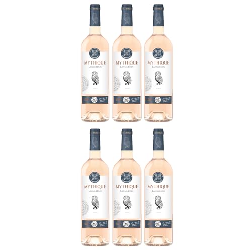 Mythique Languedoc Rosé Roséwein Wein Trocken Languedoc Frankreich inkl. FeinWert E-Book (6 x 0,75l) von FeinWert
