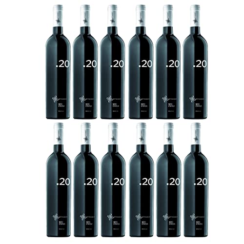 Nero d'Avola Punto 20 Sicilia IGT Rotwein Wein trocken Italien I Visando Paket (12 x 0,75l) von FeinWert