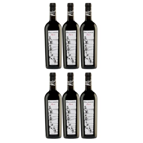 Paladin Paladin Rosso Halbtrocken Rotwein Vegan Italien inkl. FeinWert E-Book (6 x 0,75 l) von FeinWert