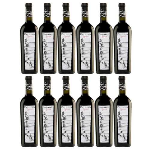 Paladin Paladin Syrah Lieblich Rotwein Vegan Italien inkl. FeinWert E-Book (12 x 0,75 l) von FeinWert