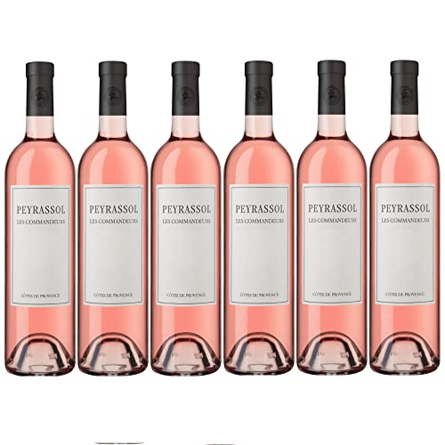 Peyrassol Les Commandeurs Roséwein Wein trocken Bio vegan Frankreich Inkl. FeinWert E-Book (6 x 0,75l) von FeinWert