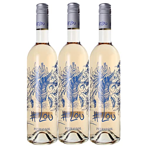 Peyrassol #Lou Rosé Côtes de Provence AOC Roséwein Wein trocken Bio vegan Frankreich Inkl. FeinWert E-Book (3 x 0,75l) von FeinWert