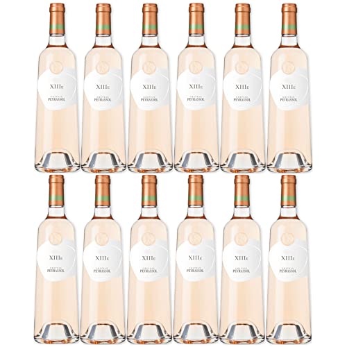 Peyrassol XIIIE Côtes de Provence AOC Roséwein Wein trocken Bio vegan Frankreich Inkl. FeinWert E-Book (12 x 0,75l) von FeinWert