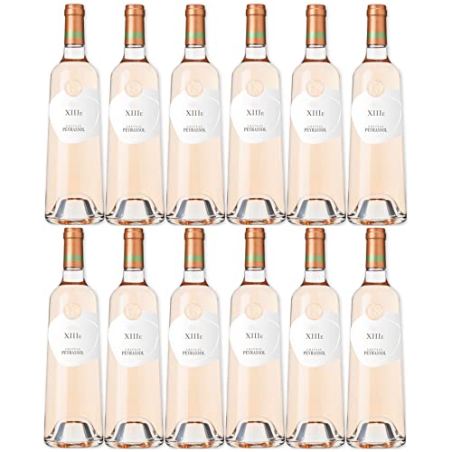 Peyrassol XIIIE Côtes de Provence AOC Roséwein Wein trocken Bio vegan Frankreich Inkl. FeinWert E-Book (12 x 0,75l) von FeinWert