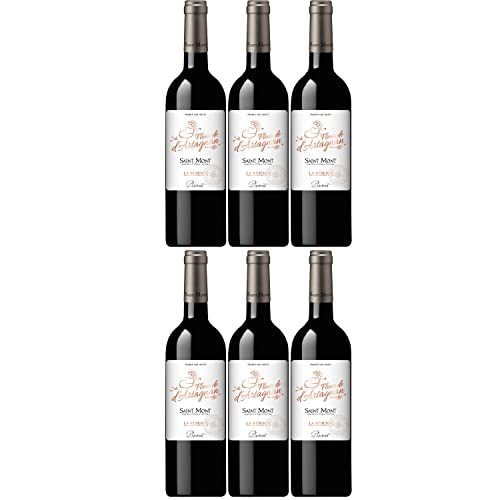 Plaimont Fleur de d'Artagnan Saint Mont Rouge La Réserve Rotwein Wein trocken Frankreich I Visando Paket (6 Flaschen) von FeinWert
