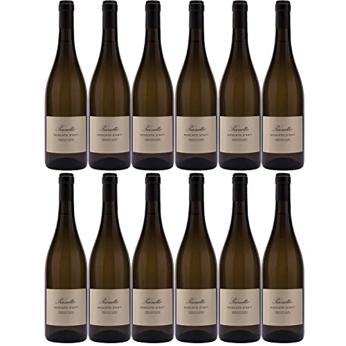 Prunotto Moscato d`Asti DOCG Weißwein Wein süß Italien Inkl. FeinWert E-Book (12 x 0,75l) von FeinWert