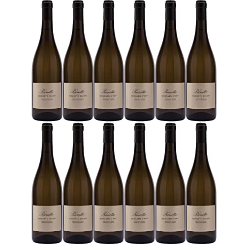 Prunotto Moscato d`Asti DOCG Weißwein Wein süß Italien Inkl. FeinWert E-Book (12 x 0,75l) von FeinWert