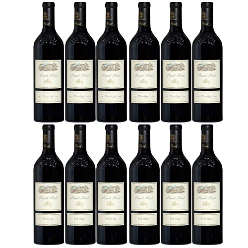 Puech-Haut Prestige Rouge Languedoc AOP Rotwein Wein trocken Frankreich I Visando Paket (12 x 0,75l) von FeinWert