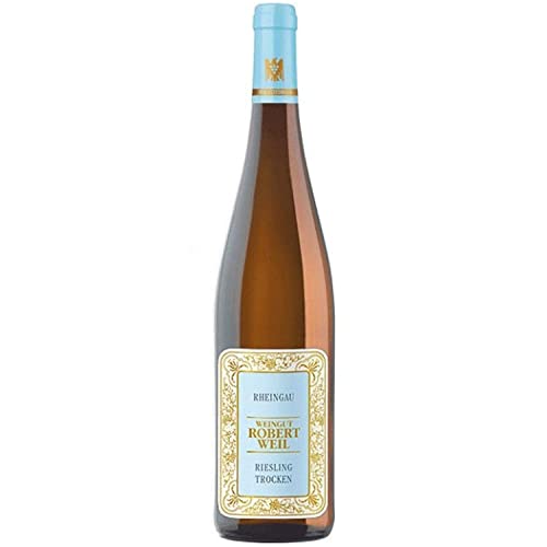 Rheingau Riesling Weißwein Weingut Robert Weil trocken aus Deutschland I FeinWert Paket (1 x 0,75l) von FeinWert