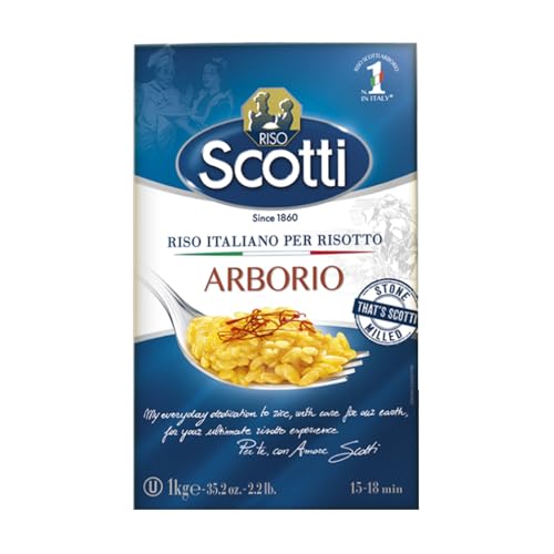 Riso Scotti Riso italiano Arborio-Reis Italien inkl. FeinWert E-Book (1 x 1kg) von FeinWert
