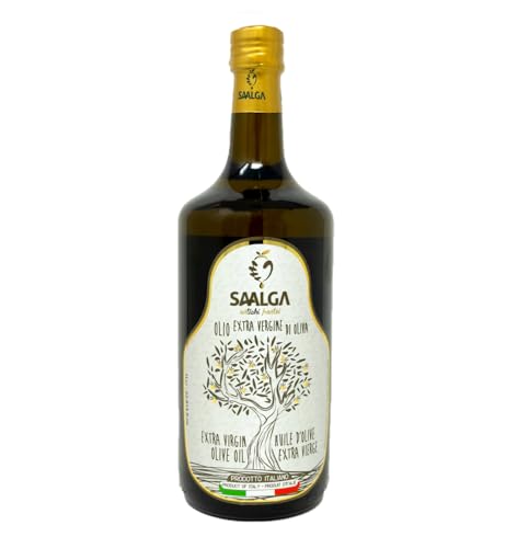 Saalga Olio Mio Olio Extra vergine di Oliva Olivenöl Italien inkl. FeinWert E-Book (1 x 1l) von FeinWert