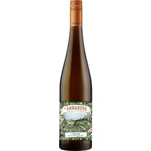 Sankt Annaberg Verborgen Müller-Thurgau Silvaner Monopollage BIO Weißwein Wein Trocken Pfalz Inkl. FeinWert E-Book (1 x 0,75l) von FeinWert