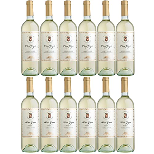 Santa Margherita Pinot Grigio Valdadige DOC Weißwein Wein trocken Italien I Visando Paket (12 x 0,75l) von FeinWert