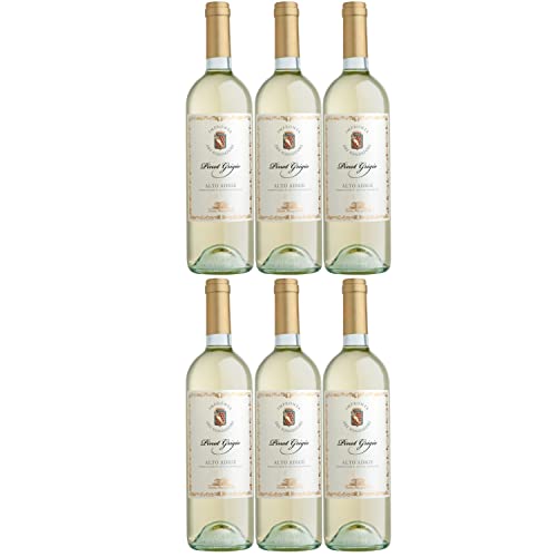 Santa Margherita Pinot Grigio Valdadige DOC Weißwein Wein trocken Italien I Visando Paket (6 x 0,75l) von FeinWert