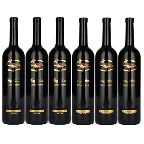 Scheiblhofer Big John Cuvée Reserve Rotwein Wein trocken Burgenland Österreich I Visando Paket (6 Flaschen) von FeinWert