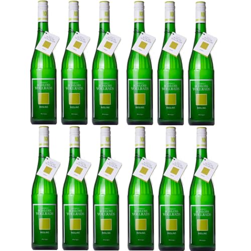 Schloss Vollrads Wgt. "Edition" Riesling VDP. GUTSWEIN feinherb Weißwein Bio Deutschland inkl. FeinWert E-Book (12 x 0,75l) von FeinWert