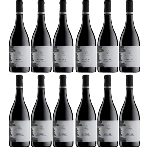Sella & Mosca Medeus Cannonau di Sardegna DOC Rotwein Wein Trocken Sardinien Italien inkl. FeinWert E-Book (12 x 0,75l) von FeinWert