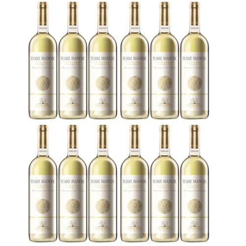 Sella & Mosca Terre bianche Alghero Torbato DOC Weisswein Wein Trocken Sardinien Italien inkl. FeinWert E-Book (12 x 0,75l) von FeinWert