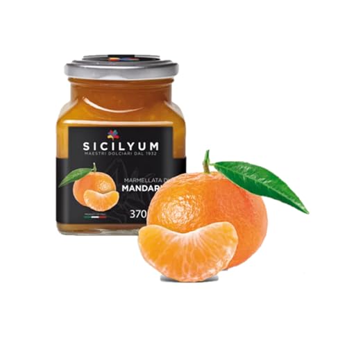 Sicilyum Marmellata di Mandarini Mandarinenmarmelade Italien inkl. FeinWert E-Book (1 x 370g) von FeinWert