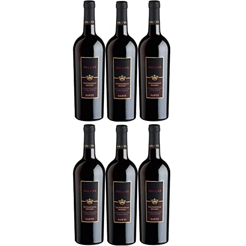 Solane Ripasso Valpolicella classico superiore DOC Rotwein Wein trocken Italien I Visando Paket (6 x 0,75l) von FeinWert