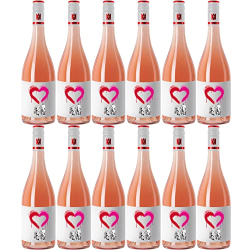 St Antony Love&Hope Rosé Edition LOVE&HOPE BIO Roséwein Wein trocken Deutschland Inkl. FeinWert E-Book (12 x 0,75l) von FeinWert