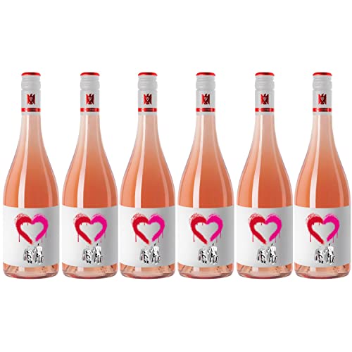 St Antony Love&Hope Rosé Edition LOVE&HOPE BIO Roséwein Wein trocken Deutschland Inkl. FeinWert E-Book (6 x 0,75l) von FeinWert