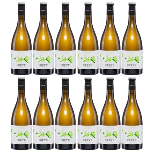 Vallformosa Freyé Blanco Parellada Muscat Trocken Weißwein Vegan Spanien inkl. FeinWert E-Book (12 x 0,75 l) von FeinWert