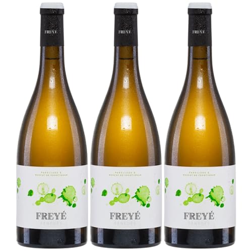 Vallformosa Freyé Blanco Parellada Muscat Trocken Weißwein Vegan Spanien inkl. FeinWert E-Book (3 x 0,75 l) von FeinWert