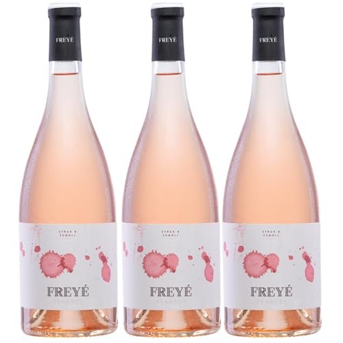 Vallformosa Freyé Rosé Syrah Sumoll Trocken Roséwein Vegan Spanien inkl. FeinWert E-Book (3 x 0,75 l) von FeinWert