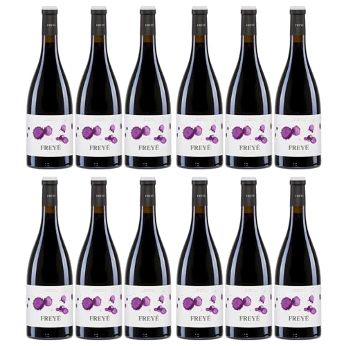 Vallformosa Freyé Syrah Tempranillo Trocken Rotwein Vegan Spanien inkl. FeinWert E-Book (12 x 0,75 l) von FeinWert