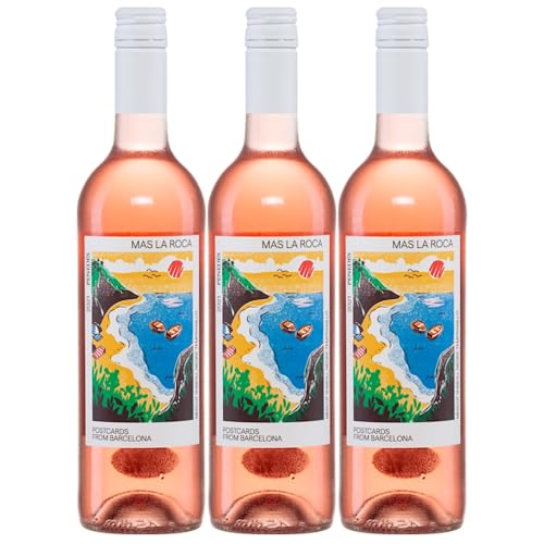 Vallformosa Mas La Roca Rosado Trocken Rosé Vegan Spanien inkl. FeinWert E-Book (3 x 0,75 l) von FeinWert