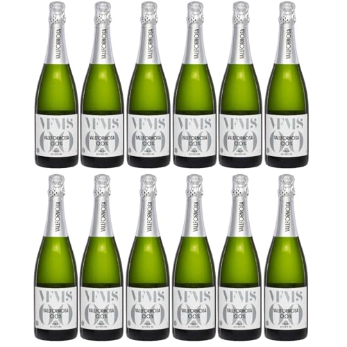 Vallformosa Vallformosa Sparkling 0,0% Trocken Schaumwein Vegan Spanien inkl. FeinWert E-Book (12 x 0,75 l) von FeinWert