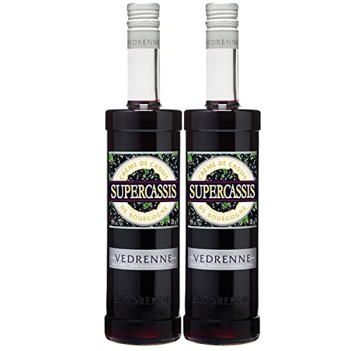 Vedrenne Supercassis Cassislikör Frankreich I Visando Paket (2 x 0,5l) von FeinWert