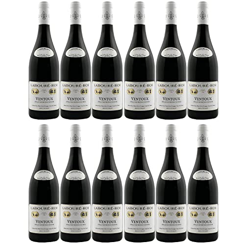 Ventoux Labouré-Roi AOC Rotwein Wein trocken Frankreich I FeinWert Paket (12 x 0,75l) von FeinWert