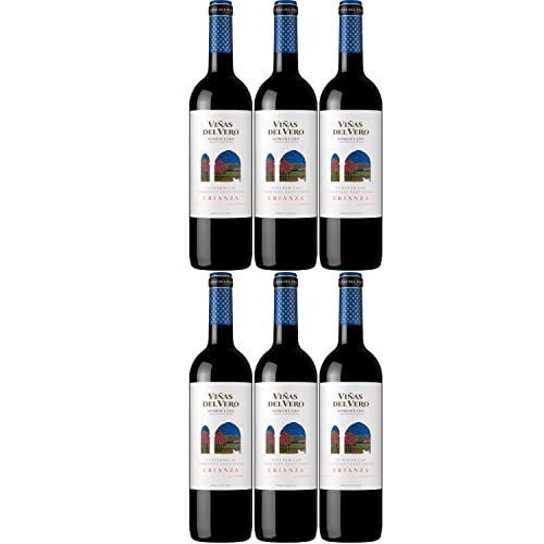 Viñas del Vero Crianza Rotwein Wein trocken Somontano Spanien I Visando Paket (6 Flaschen) von FeinWert