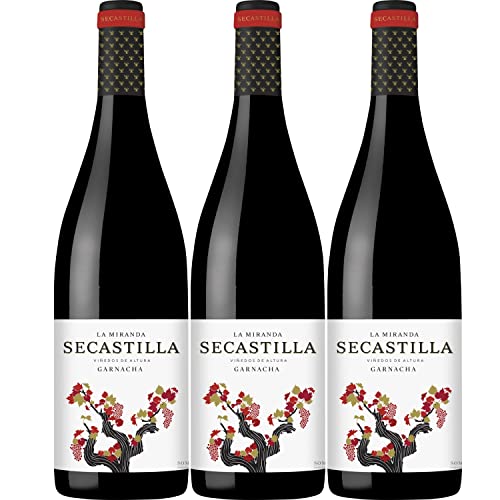 Viñas del Vero La Miranda de Secastilla Garnacha Tinto Rotwein Wein trocken Somontano Spanien I Visando Paket (3 Flaschen) von FeinWert