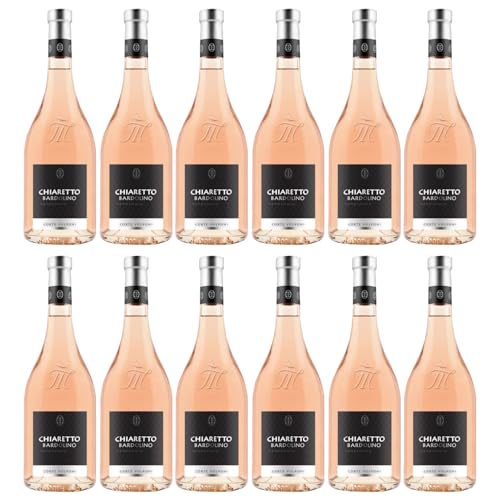 Volponi Bardolino Chiaretto Classico DOC Corte Roséwein Wein trocken Italien (12 x 0,75l) von FeinWert