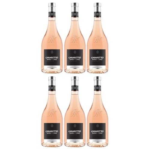 Volponi Bardolino Chiaretto Classico DOC Corte Roséwein Wein trocken Italien I Visando Paket (6 x 0,75l) von FeinWert