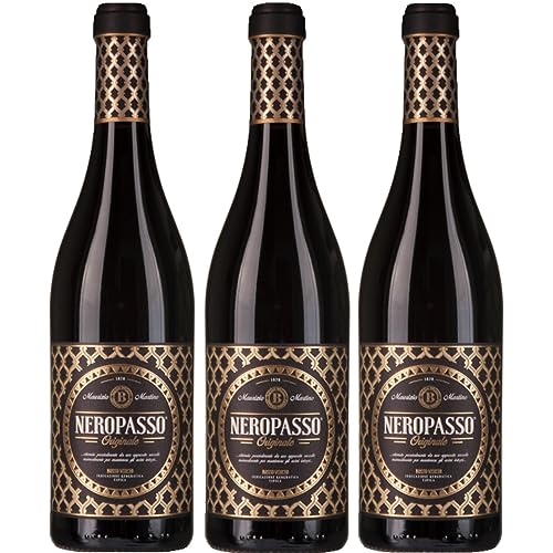 Weingut Biscardo Neropasso Rosso IGT Veneto Rotwein Wein Halbtrocken Italien Inkl. FeinWert E-Book (3 x 0,75l) von FeinWert
