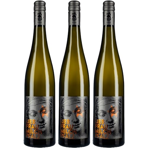 Weingut Hammel "Liebfraumilch Premium Black Madonna " Weißwein lieblich feinherb Pfalz Deutschland inkl. FeinWert E-Book (3 x 0,75l) von FeinWert