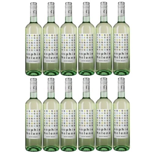 Weingut Hammel "Sophie Helene Petit Blanc" trocken vegan Weißwein Pfalz Deutschland inkl. FeinWert E-Book (12 x 0,75l) von FeinWert