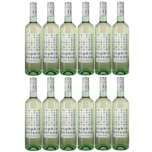 Weingut Hammel "Sophie Helene Petit Blanc" trocken vegan Weißwein Pfalz Deutschland inkl. FeinWert E-Book (12 x 0,75l) von FeinWert