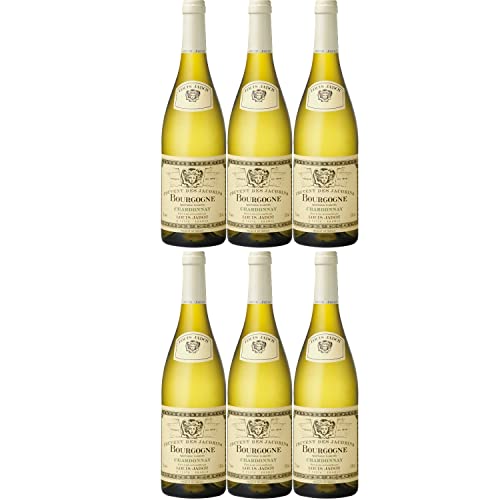Weingut Louis Jadot Couvent des Jacobins Maison Bourgogne Blanc Chardonnay Weißwein trocken Frankreich I FeinWert Paket (6 x 0,75l) von FeinWert