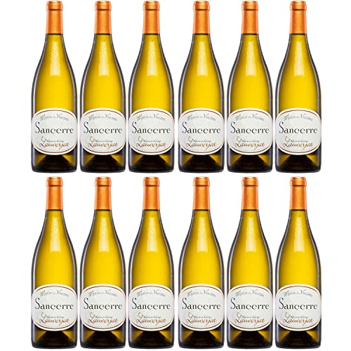 Weingut Moulin des Vrillères Sancerre Weißwein trocken Vegan Frankreich I FeinWert Paket (12 x 0,75l) von FeinWert
