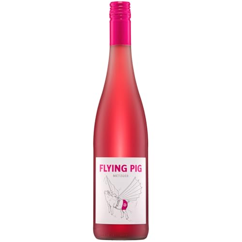 Weingut Uli Metzger Flying Pig Rosé Perlwein Deutschland inkl. FeinWert E-Book (1 x 0,75l) von FeinWert