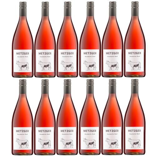 Weingut Uli Metzger Hausmarke Rosé mild Rosé Deutschland inkl. FeinWert E-Book (12 x 1l) von FeinWert