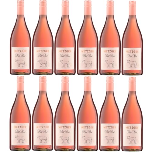 Weingut Uli Metzger Petit Rosé trocken Rosé Deutschland inkl. FeinWert E-Book (12 x 0,75l) von FeinWert