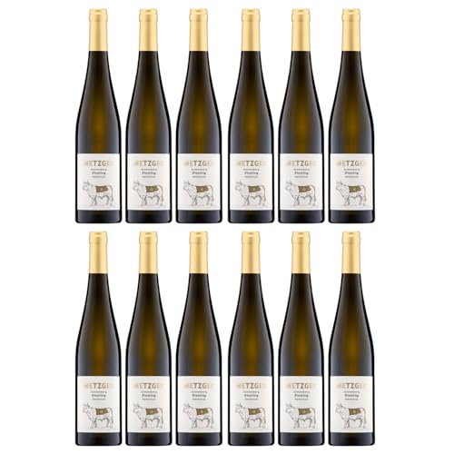 Weingut Uli Metzger Sonnenberg Riesling Halbstück trocken weiß Deutschland inkl. FeinWert E-Book (12 x 0,75l) von FeinWert