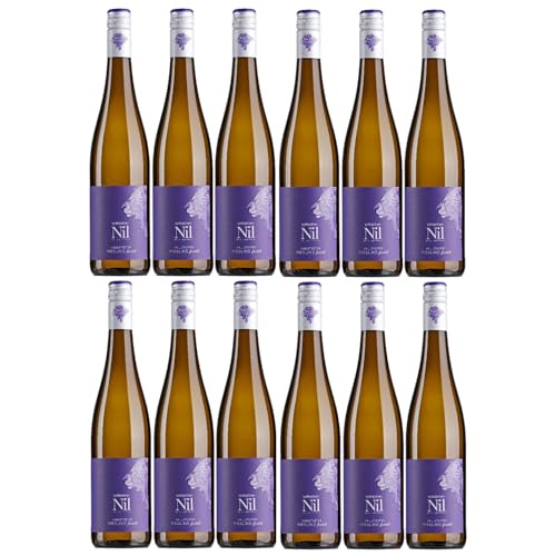 Weingut am Nil, Kallstadter Riesling feinherb, Deutscher Qualitätswein g.U. Pfalz Weißwein Wein Deutschland inkl. FeinWert E-Book (12 x 0,75 l) von FeinWert