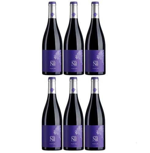 Weingut am Nil, Púrpura Rotweincuvee trocken, Deutscher Qualitätswein g.U. Pfalz Rotwein Wein Deutschland inkl. FeinWert E-Book (6 x 0,75 l) von FeinWert